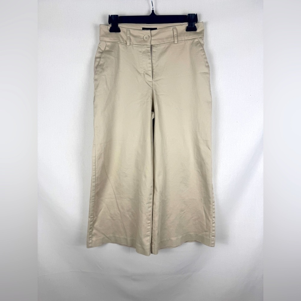 Vera Vera Wang Cream Wide-Leg Pants